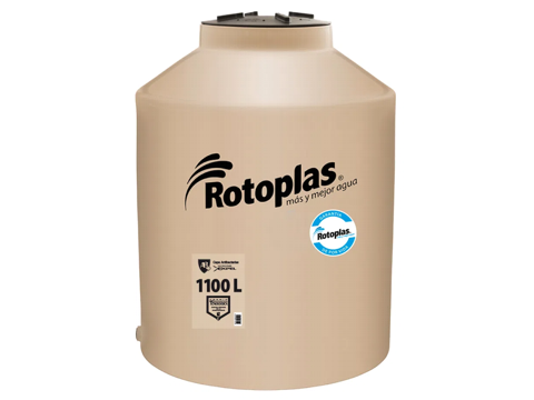 Tanque de agua Rotoplas de 1,100 litros Tanque de agua Rotoplas de 1,100 litros